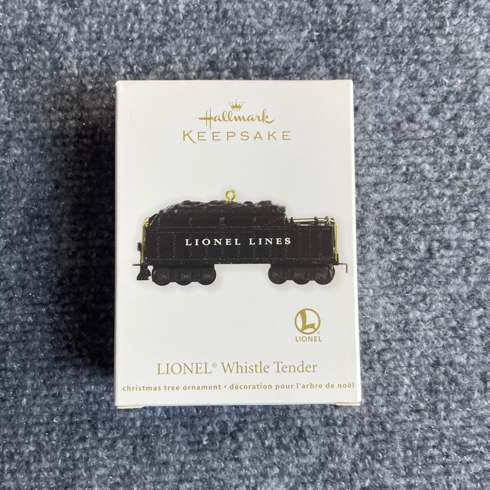 Hallmark Keepsake 2011 Lionel Whistle Tender Metal Christmas Ornament QXI2177
